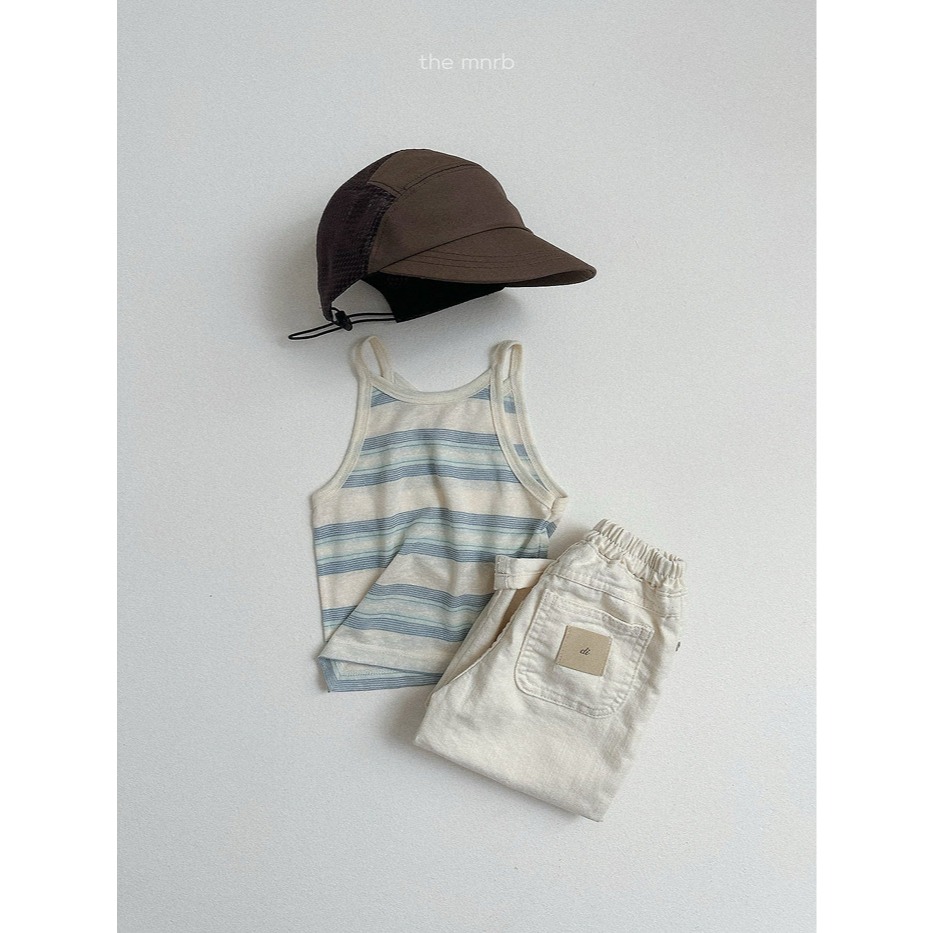 26夏 正韓 Minirobe｜Summer Market #02 夏日條紋 細肩背心 大推款-細節圖4