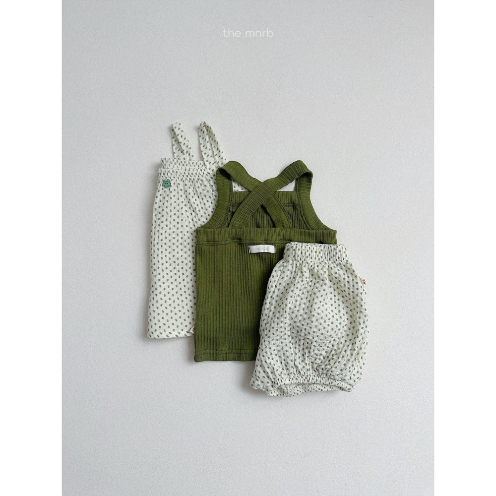 26夏 正韓 Minirobe｜Summer Market #02 小花棉柔 傘狀背心-細節圖4