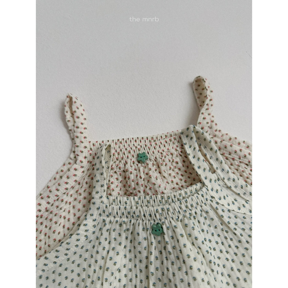 26夏 正韓 Minirobe｜Summer Market #02 小花棉柔 傘狀背心-細節圖6