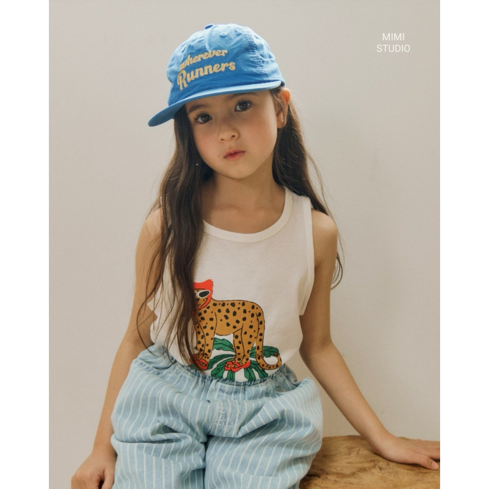 26夏 正韓 By mimi｜Summer Archive II 時髦花豹 無袖上衣-細節圖4