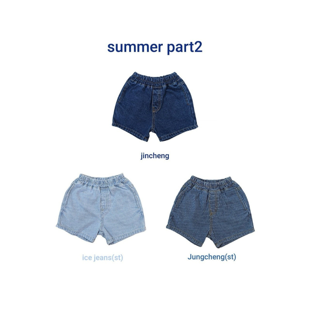 26夏 正韓 By mimi｜Summer Archive II 版型恰恰好 經典牛仔短褲 大推-細節圖2