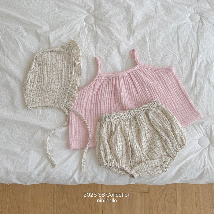 26夏 正韓 Ninibello｜Summer Pick Vol.2 棉紗寬鬆 背心 baby款-細節圖3