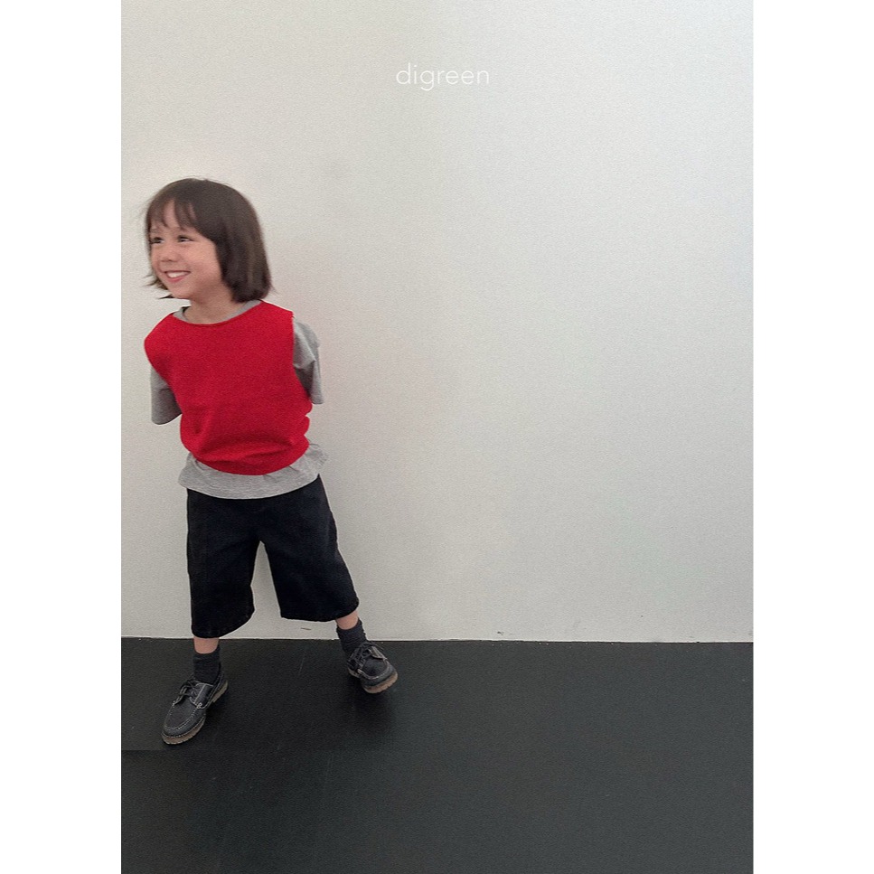 【26秋 】正韓 DIGREEN | 秋日微光 挺版 中車線 五分牛仔褲 大推自留款-細節圖7