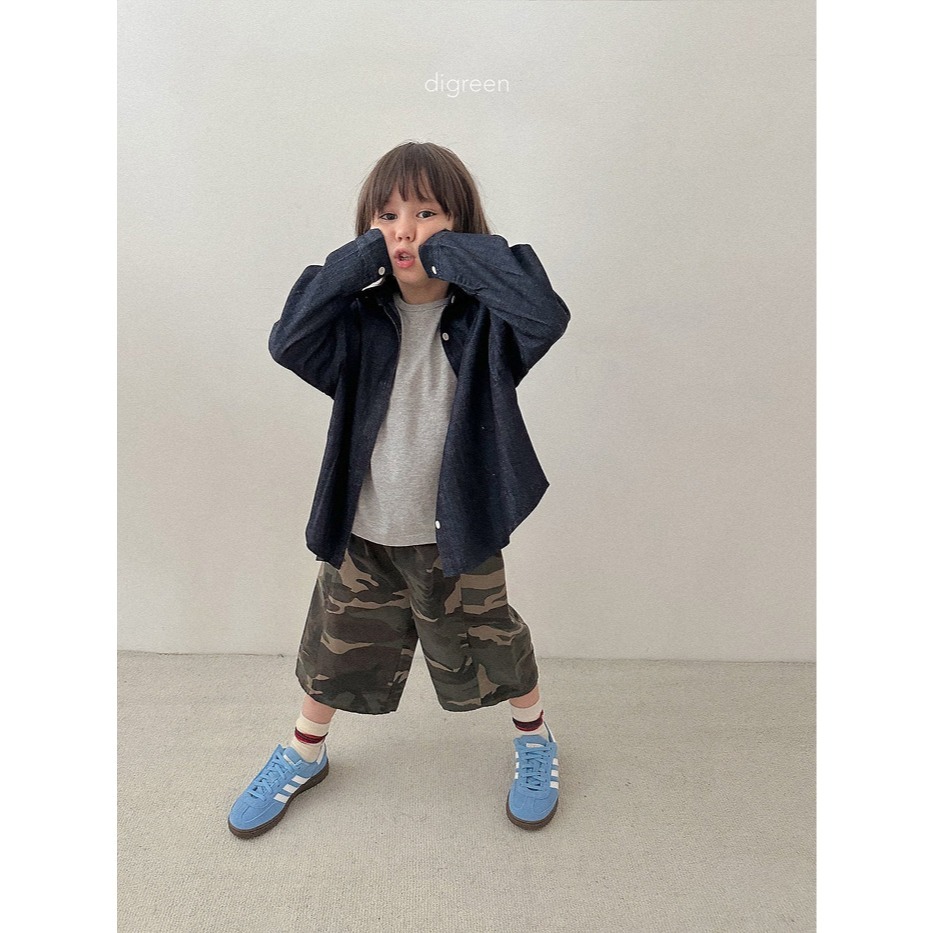 【26秋 】正韓 DIGREEN | 秋日微光 榮登第一名 牛仔襯衫 大推自留款-細節圖3