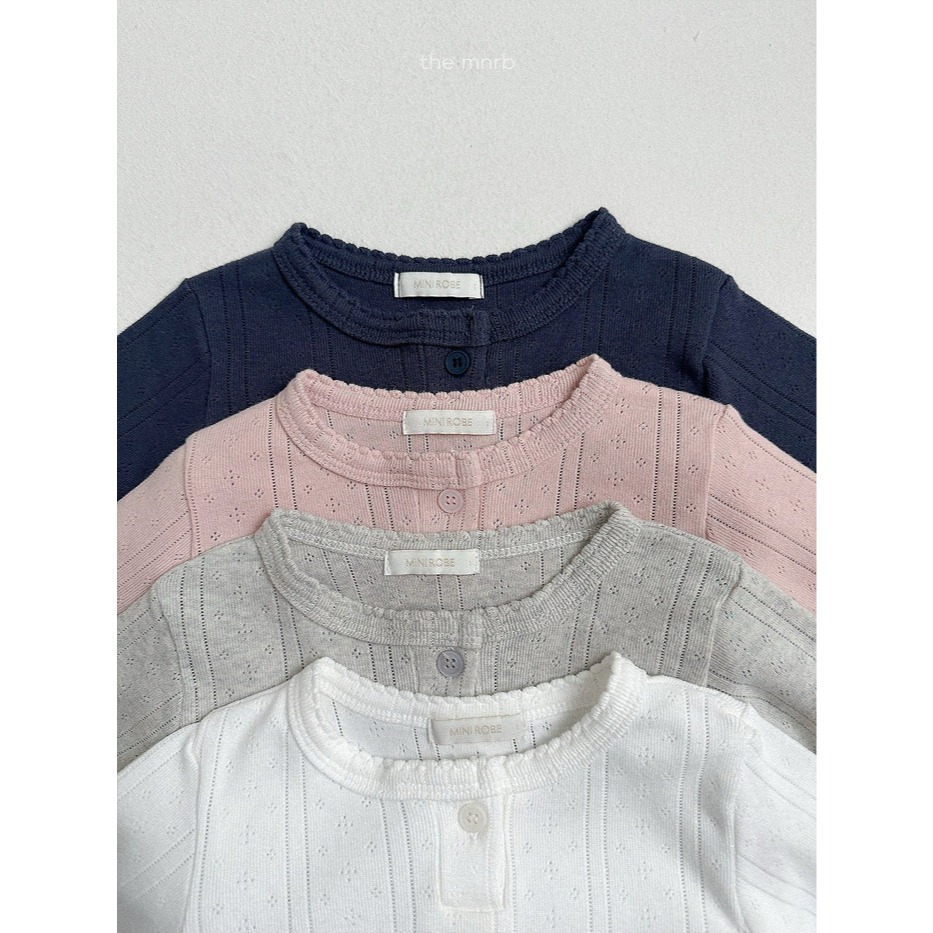 【26秋 】正韓 Minirobe | 小小日常 質感布料 鈕扣內搭長T-細節圖8
