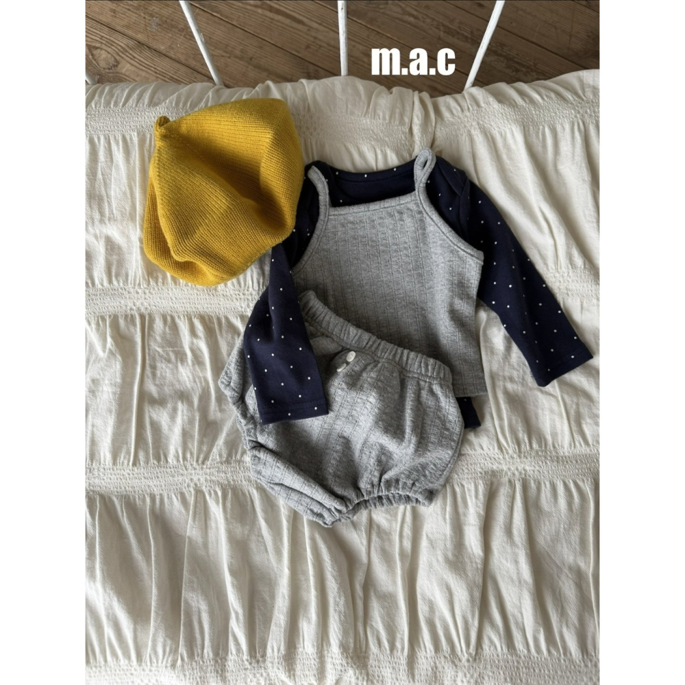 【26秋 】正韓 Macbebe | 森系寶寶 棉柔親膚套裝-細節圖2