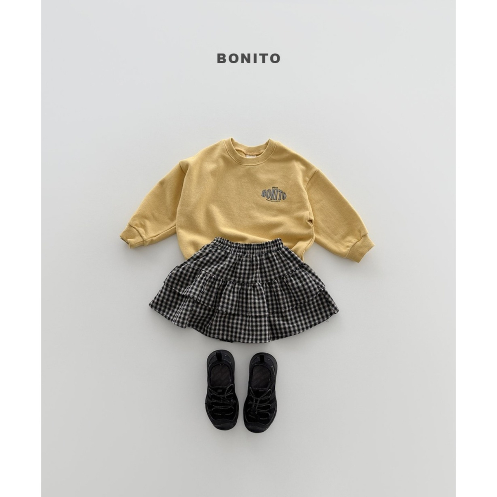 【26秋 】正韓 Bonito | Urban Kids 格紋蛋糕裙-細節圖4