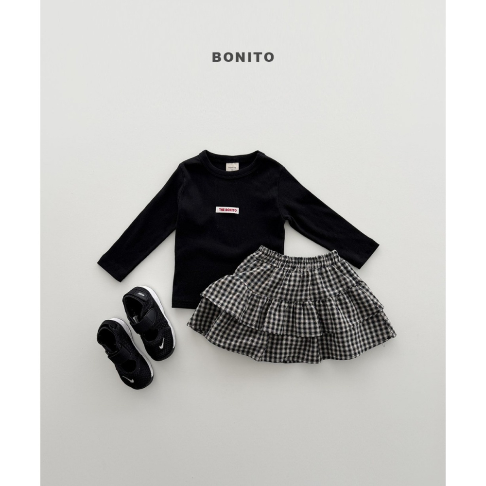 【26秋 】正韓 Bonito | Urban Kids 格紋蛋糕裙-細節圖5