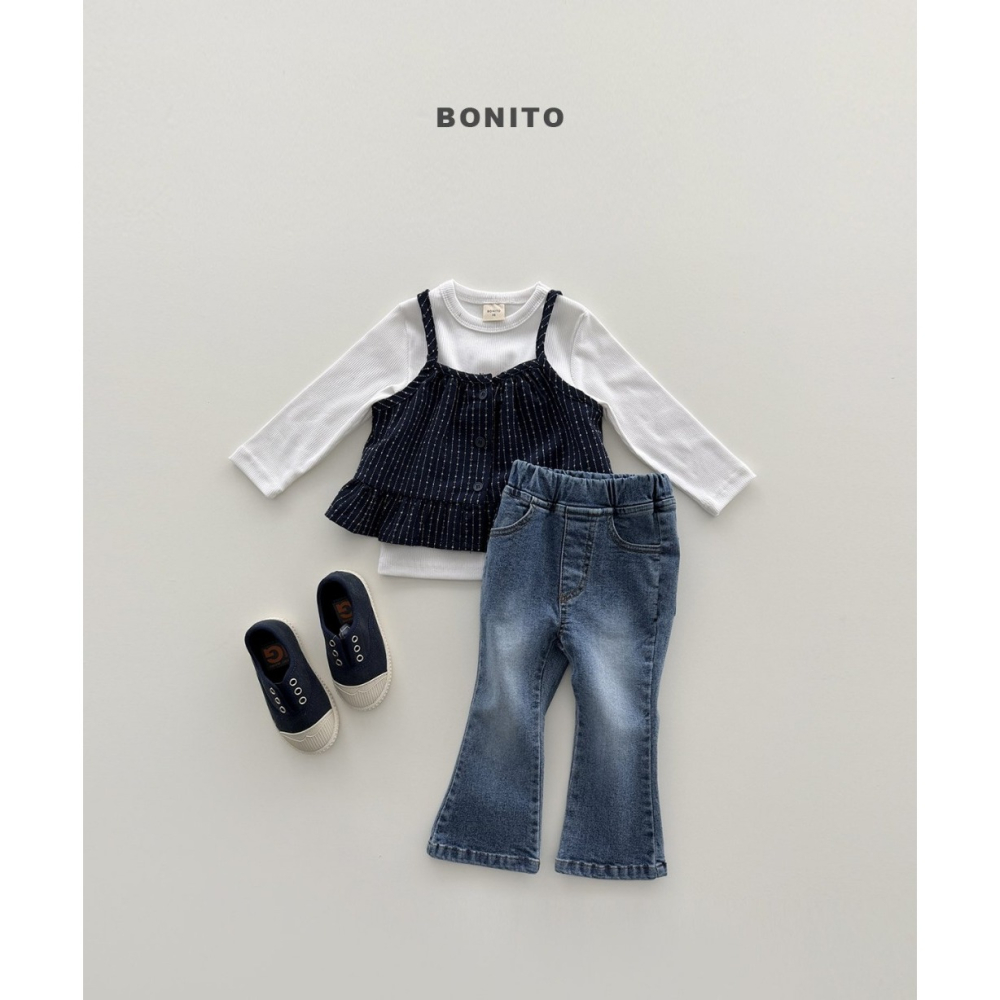 【26秋 】正韓 Bonito | Urban Kids 波點小裙擺 外搭小背心-細節圖3