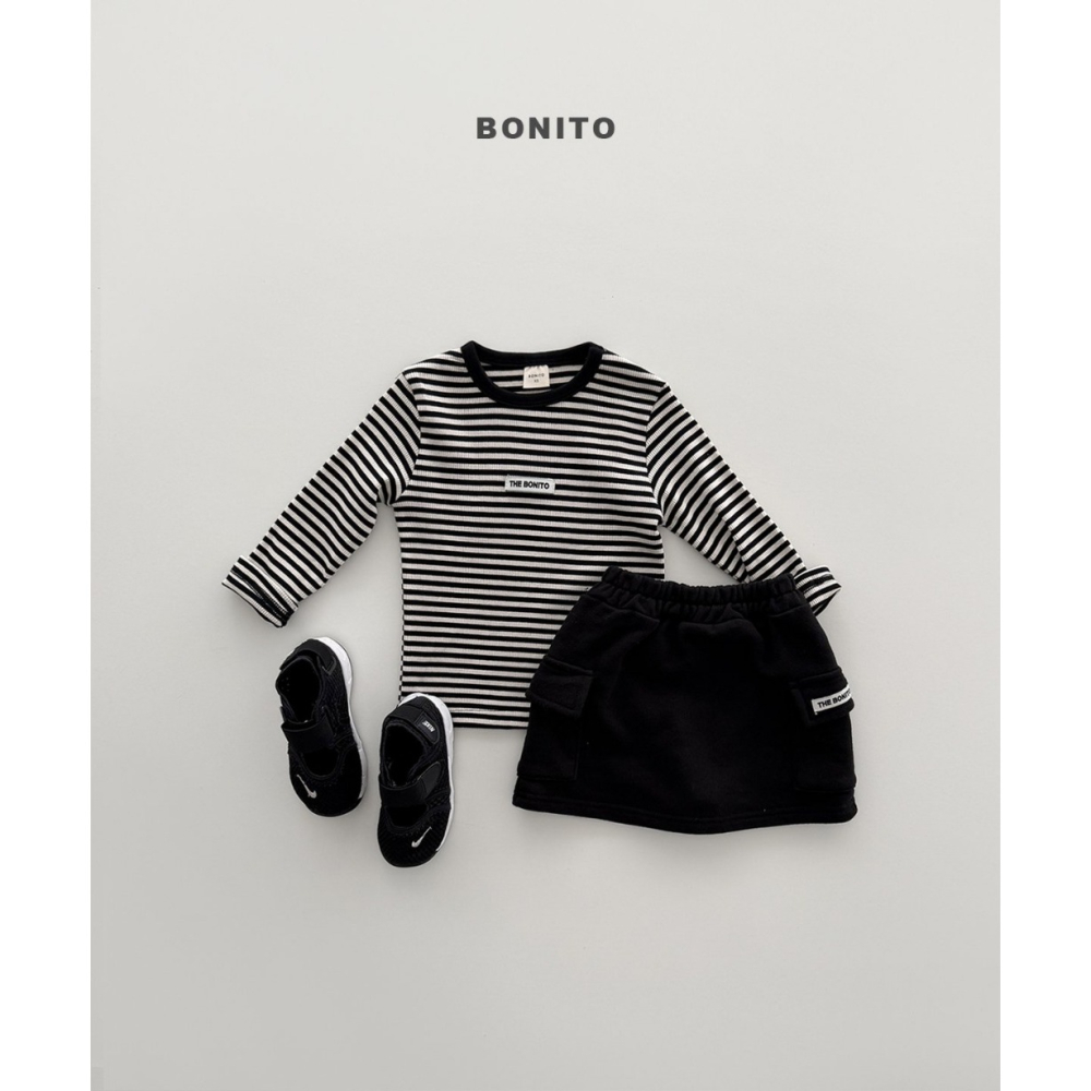 【26秋 】正韓 Bonito | Urban Kids 羅紋順身 內搭上衣-細節圖2