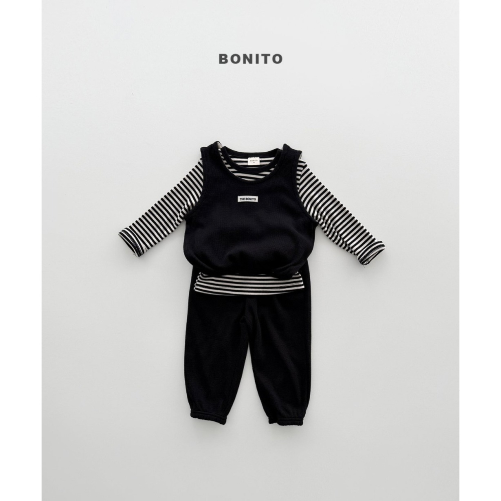 【26秋 】正韓 Bonito | Urban Kids 羅紋順身 內搭上衣-細節圖3