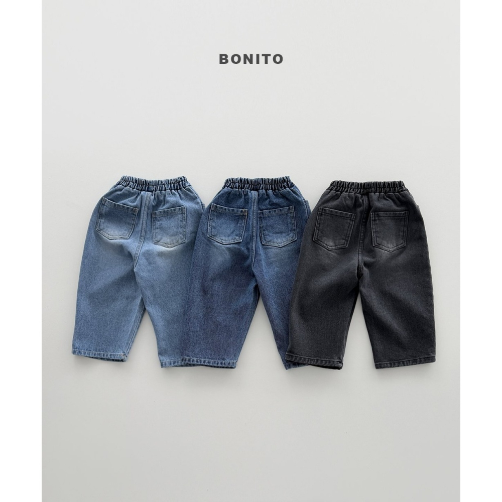 【26秋 】正韓 Bonito | Urban Kids 經典款 刷色牛仔褲 大推款-細節圖7