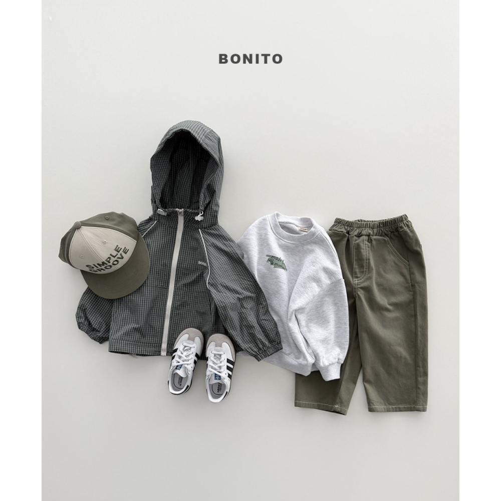 【26秋 】正韓 Bonito | Urban Kids 車線卡其褲 推薦白-細節圖5