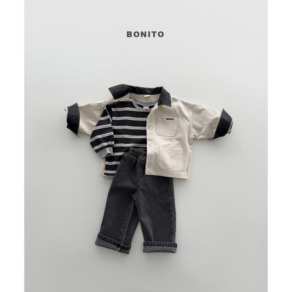 【26秋 】正韓 Bonito | Urban Kids 低調帥氣 巴恩風 外套 大推款-細節圖4