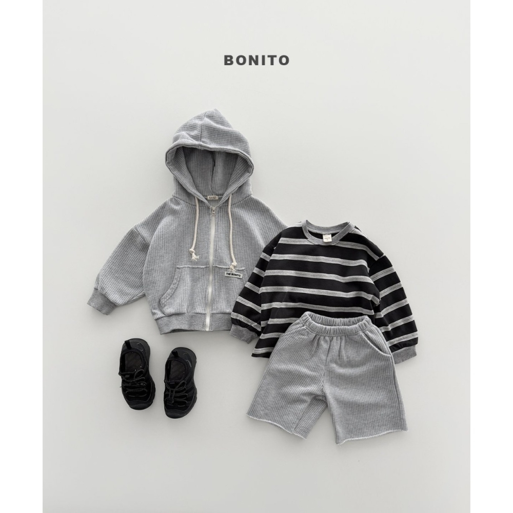 【26秋 】正韓 Bonito | Urban Kids 萬年不敗款 條紋上衣-細節圖5