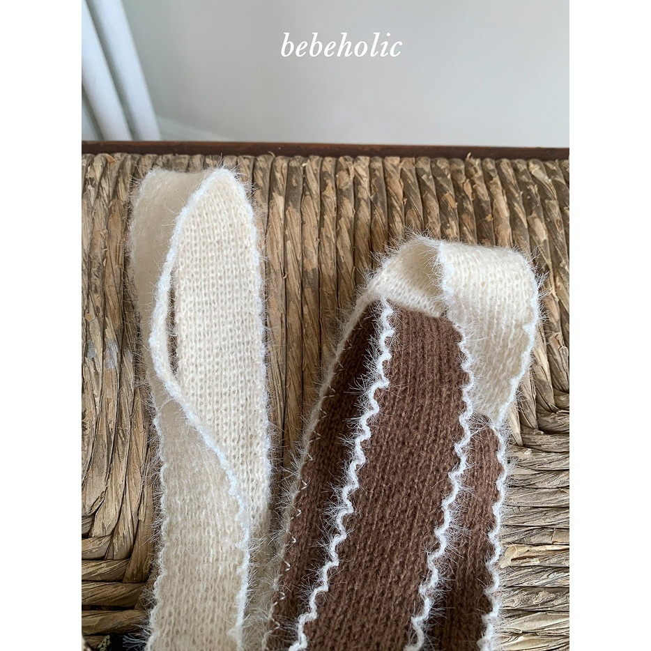 【26秋 】正韓 Bebeholic | 暖暖擁抱 小花邊 吊帶短褲-細節圖7