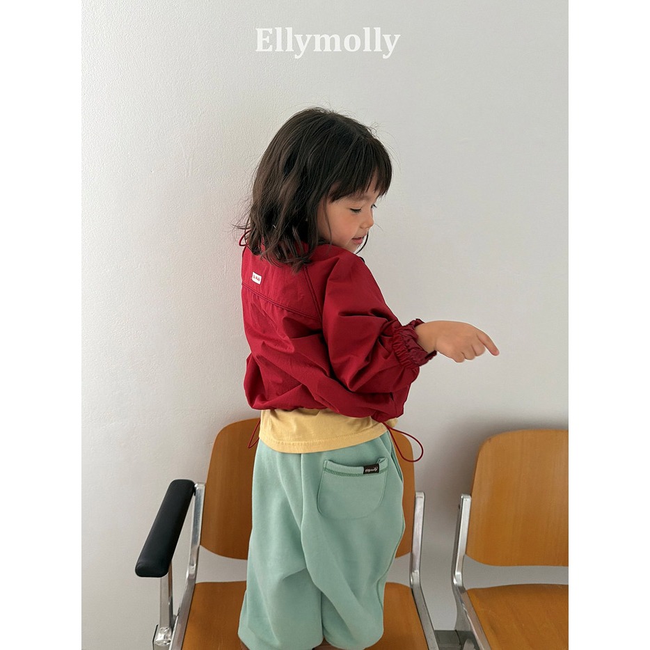 【26秋 】正韓 Ellymolly | Little Street 復古立領 下縮口 外套-細節圖5