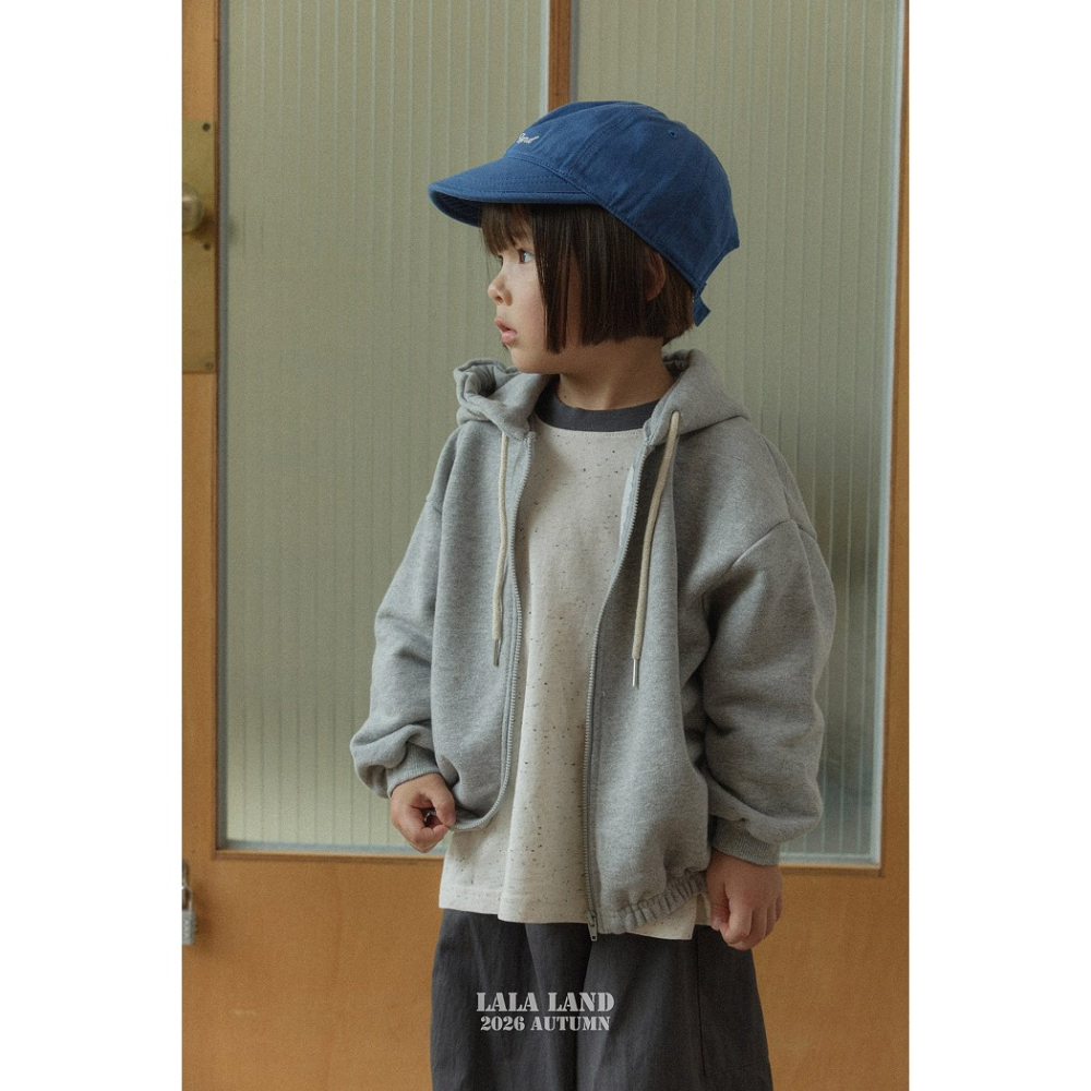 【26秋 】正韓 Lalaland | 暖秋日常 美式品牌感 連帽外套 幼童款-細節圖6