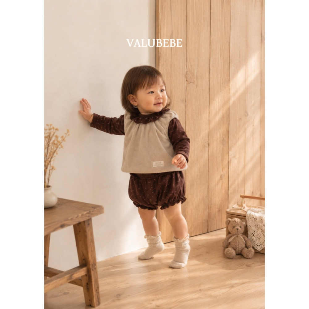 【26秋 】正韓 Valubebe | 暖光小日子 點點南瓜褲-細節圖2