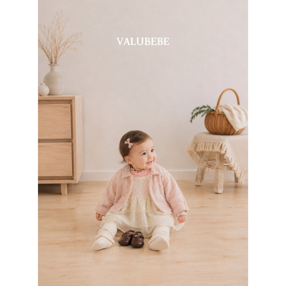 【26秋 】正韓 Valubebe | 暖光小日子 木耳邊 素色上衣-細節圖5
