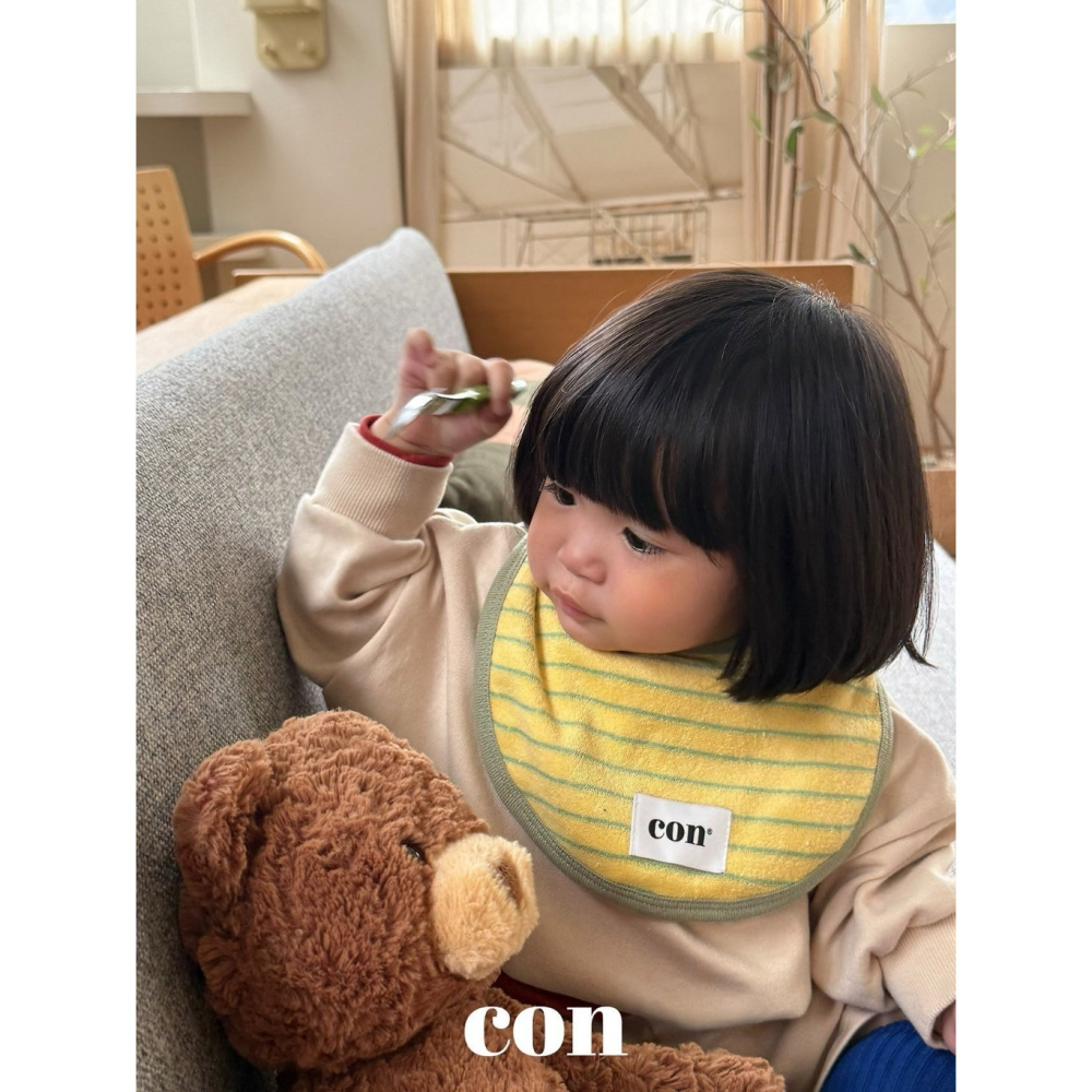 【26秋 】正韓 Con | 日常小圍兜  雙面款 大推-細節圖2
