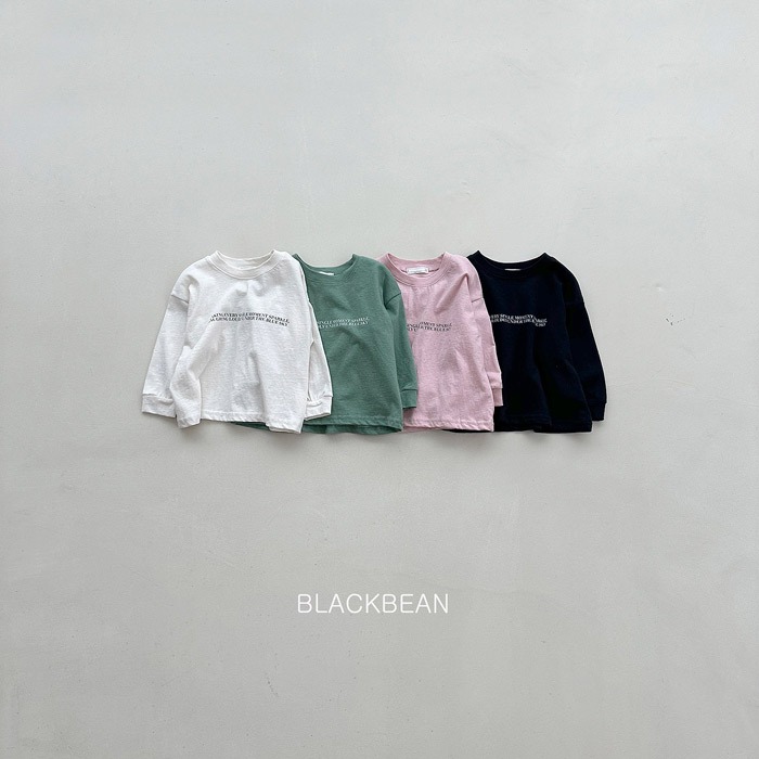 【26秋 】正韓 Blackbean | 週末俱樂部 字母 長袖T-細節圖2