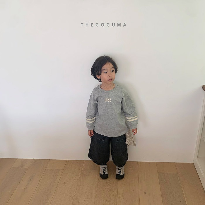 【26秋 】正韓 Goguma｜小小探險家 OISIS復古字母長袖T-細節圖5
