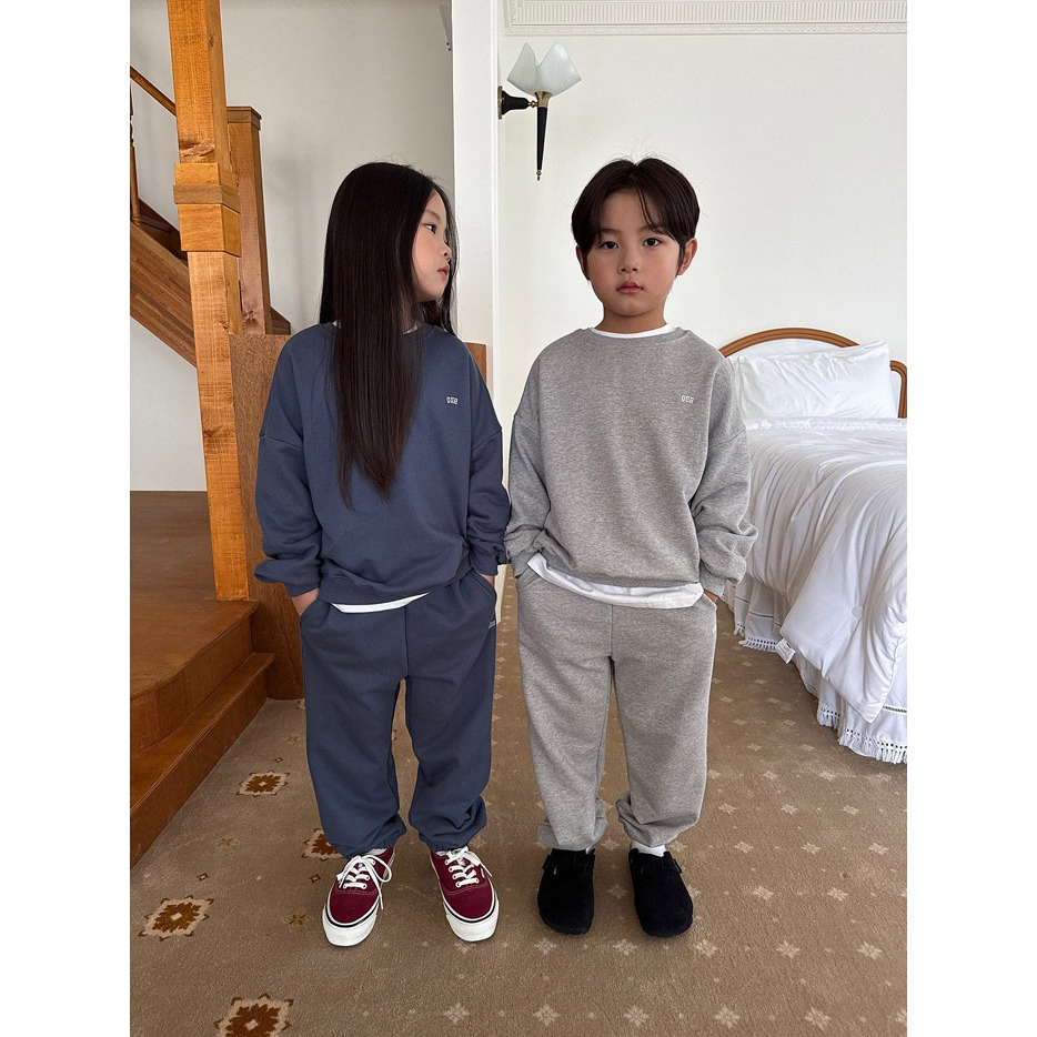 【26秋 】正韓 Our｜小首爾日常 常百搭大學T+棉褲 套裝-細節圖2