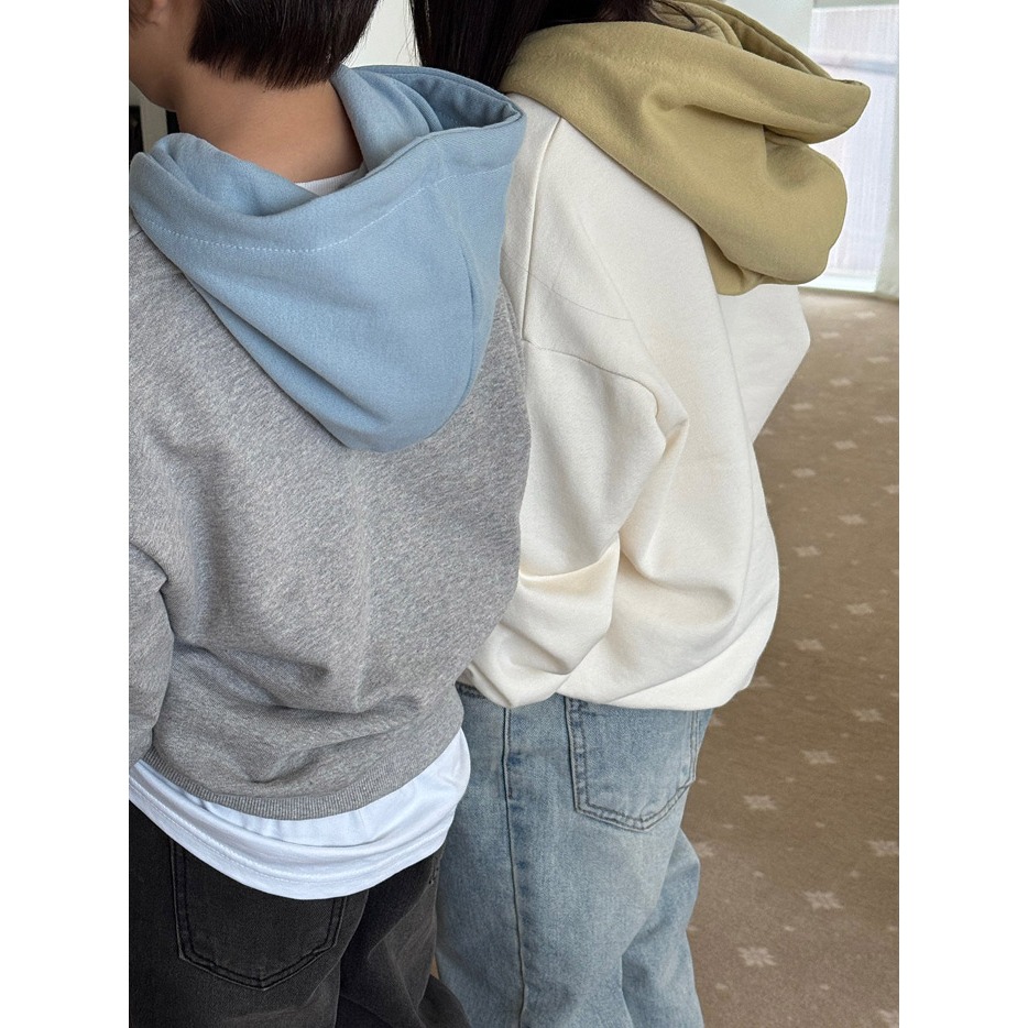 【26秋 】正韓 Our｜小首爾日常 撞色連帽T-細節圖6