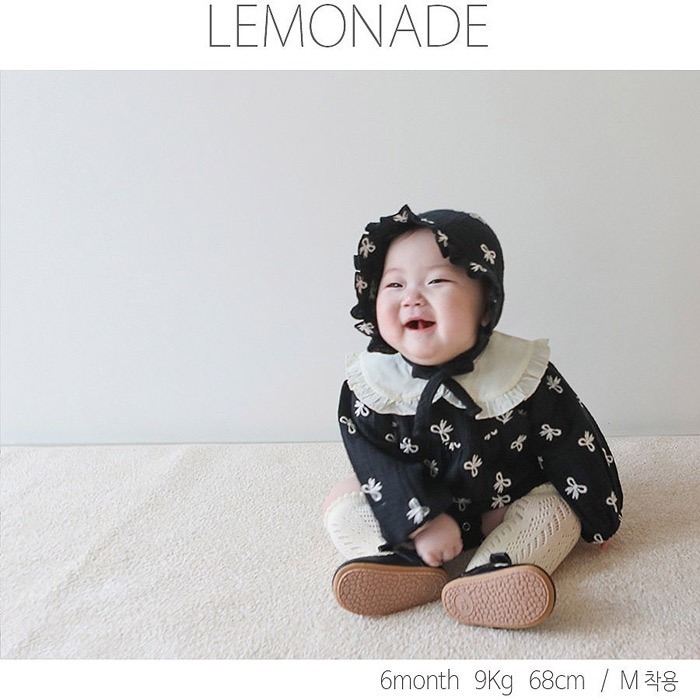 【26秋 】正韓 Lemonade｜柔柔小日子 小夜曲蝴蝶結包屁衣 大推款-細節圖4