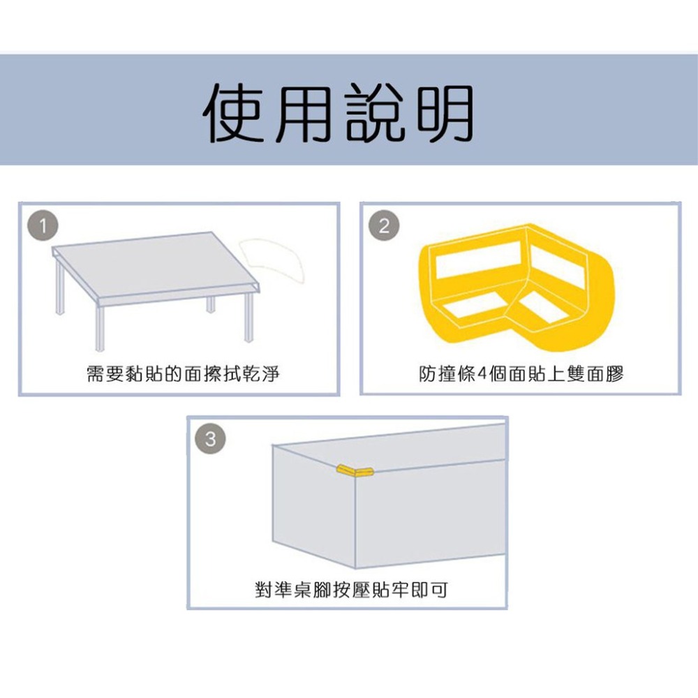 L型桌角寶寶安全防撞護條 1入 保護套 桌腳 桌角 防撞角 防撞墊 居家安全 歐文購物-細節圖8