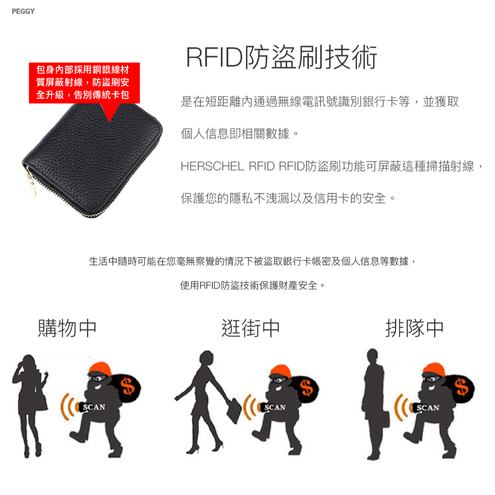 防磁零錢卡包 零錢包 拉鍊卡包 多卡位卡片包 拉鍊卡包 防磁RFID卡包 風琴韓版卡包 卡套包 歐文購物-細節圖4