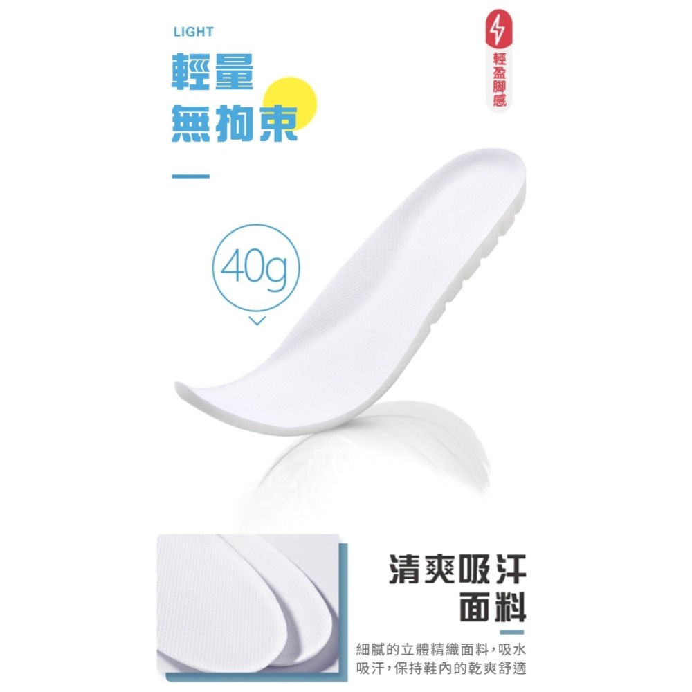 【誠意購物】透氣高彈力減壓乳膠鞋墊 增高鞋墊 透氣鞋墊 軟鞋墊 減震鞋墊 運動鞋墊-細節圖6