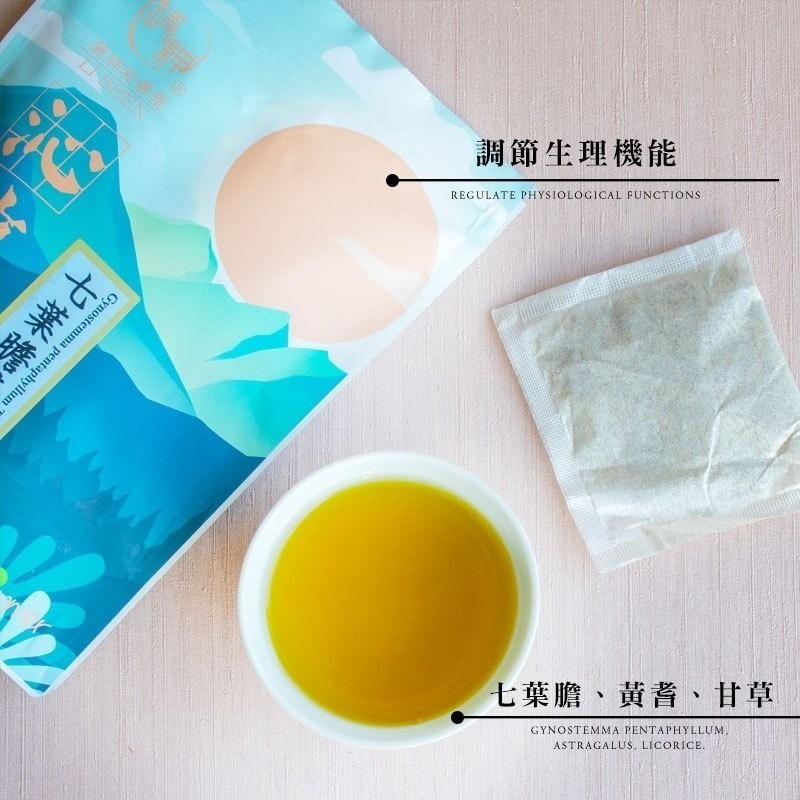 【誠意購物】和春堂 夜貓族首選七葉膽茶12入 七葉膽黃耆甘草 無糖無咖啡因 退火降火氣養生茶 口感清爽 自然回甘-細節圖2