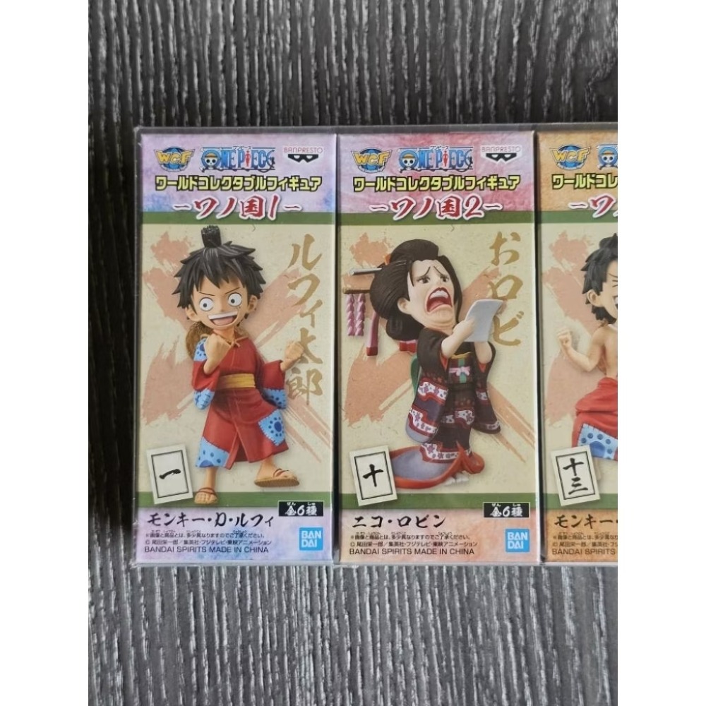 WCF 公仔 海賊王 全新未拆 8盒-細節圖2