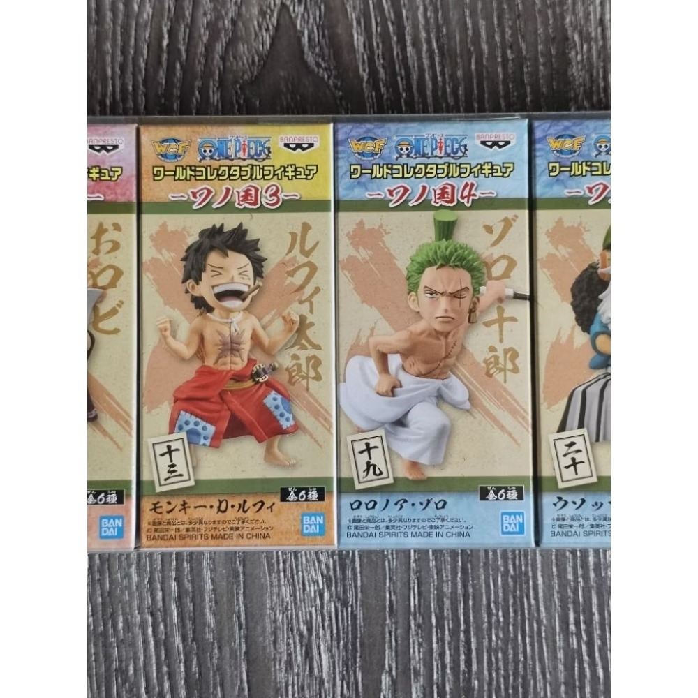 WCF 公仔 海賊王 全新未拆 8盒-細節圖3