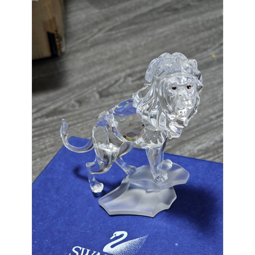 玉石 水晶 獅子 施華洛世奇 SWAROVSKI-細節圖2