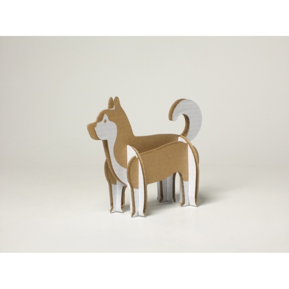 立體動物樂園(10個一組)-團購價/兒童禮物/DIY /北極熊/企鵝/阿拉斯加犬-細節圖3