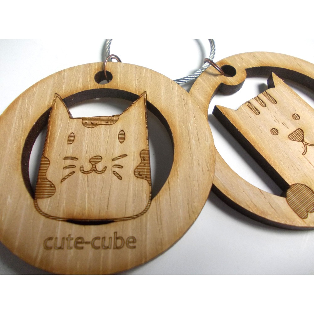 貓咪吊飾(2個一組)-交換禮物/聖誕禮物/生日禮物-細節圖3