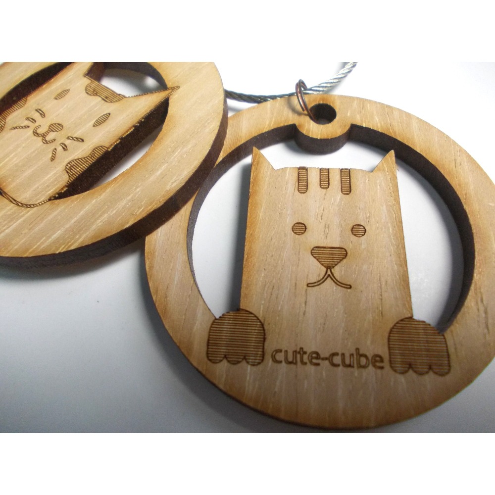 貓咪吊飾(2個一組)-交換禮物/聖誕禮物/生日禮物-細節圖4