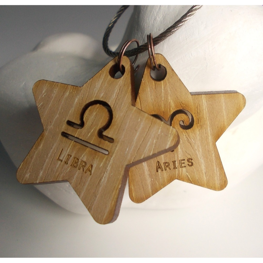 12星座吊飾(2個一組)  限量優惠/聖誕禮物/情人節禮物/生日禮物-細節圖3