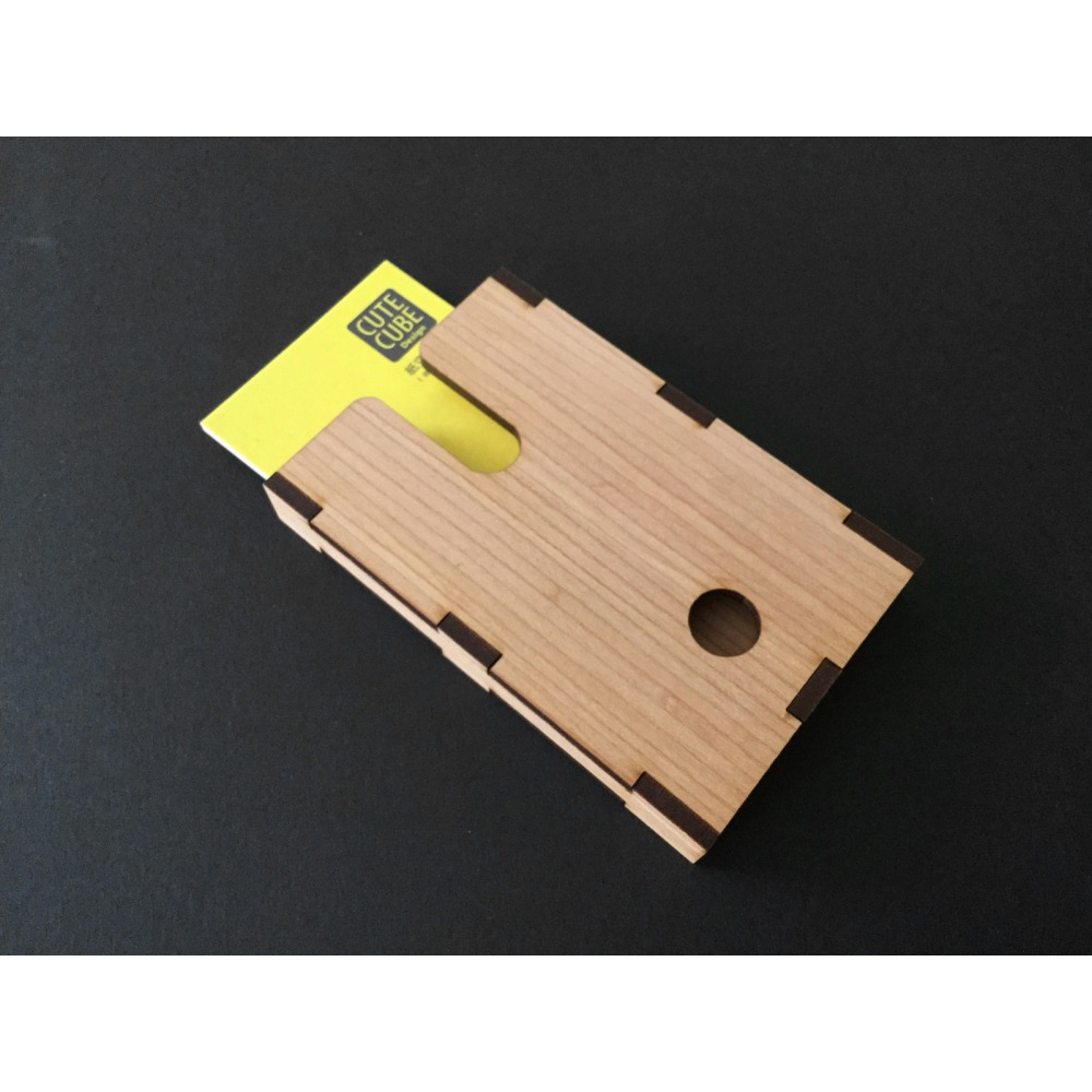 木紋名片夾-交換禮物/聖誕禮物/父親節禮物/情人節禮物/生日禮物-細節圖2