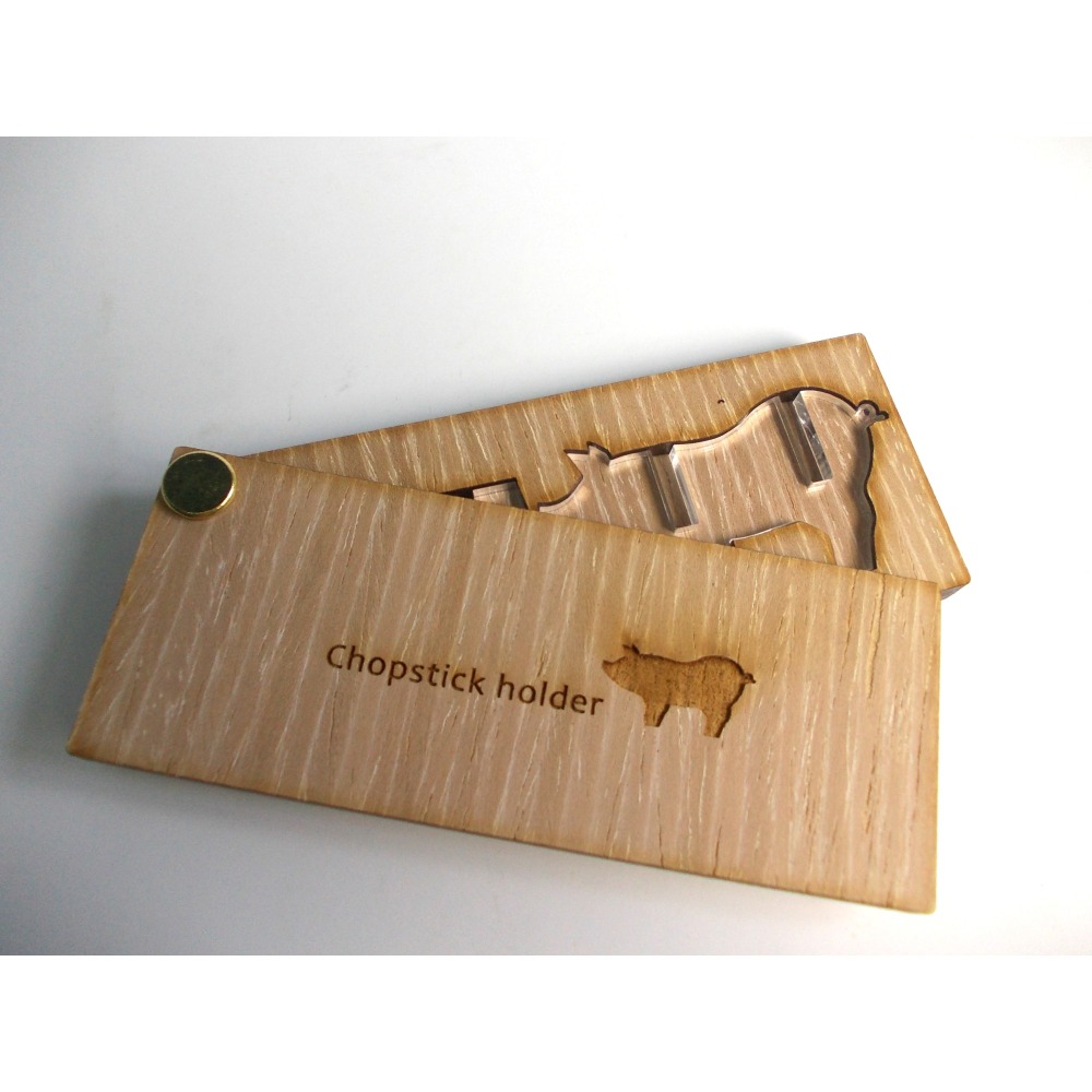 小豬筷架-交換禮物/聖誕禮物/人節禮物/生日禮物-細節圖4