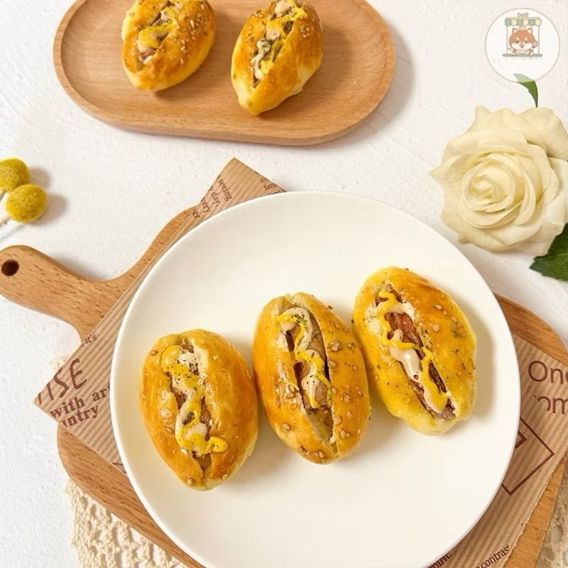 🐶萌寵食代🐱寵物mini牛角包 熱狗堡🌭漢堡包🍔貓咪狗狗零食💯純手工製作無添加-細節圖2