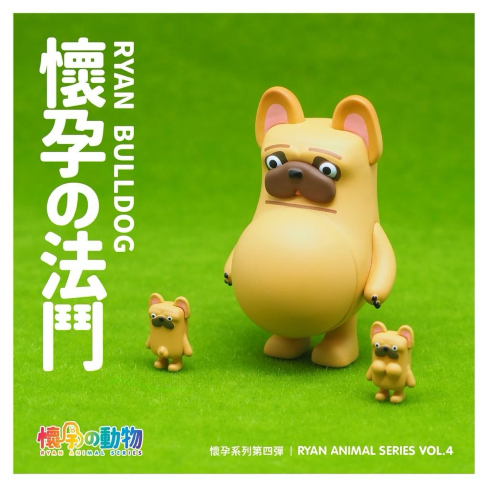 【沁的娃娃屋】❤️台灣出貨❤️懷孕的動物第四彈盲盒公仔 導盲犬 貴賓狗 柴犬 黑柴 法鬥 史納莎 盲盒 盒玩 公仔 擺飾-細節圖5