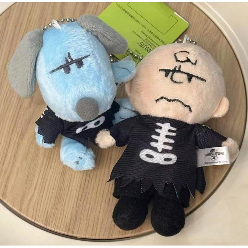 【沁的娃娃屋】❤️台灣出貨❤️異色萬聖節史努比&查理娃娃吊飾 擺飾 cosplay 交換禮物 生日禮物-細節圖3
