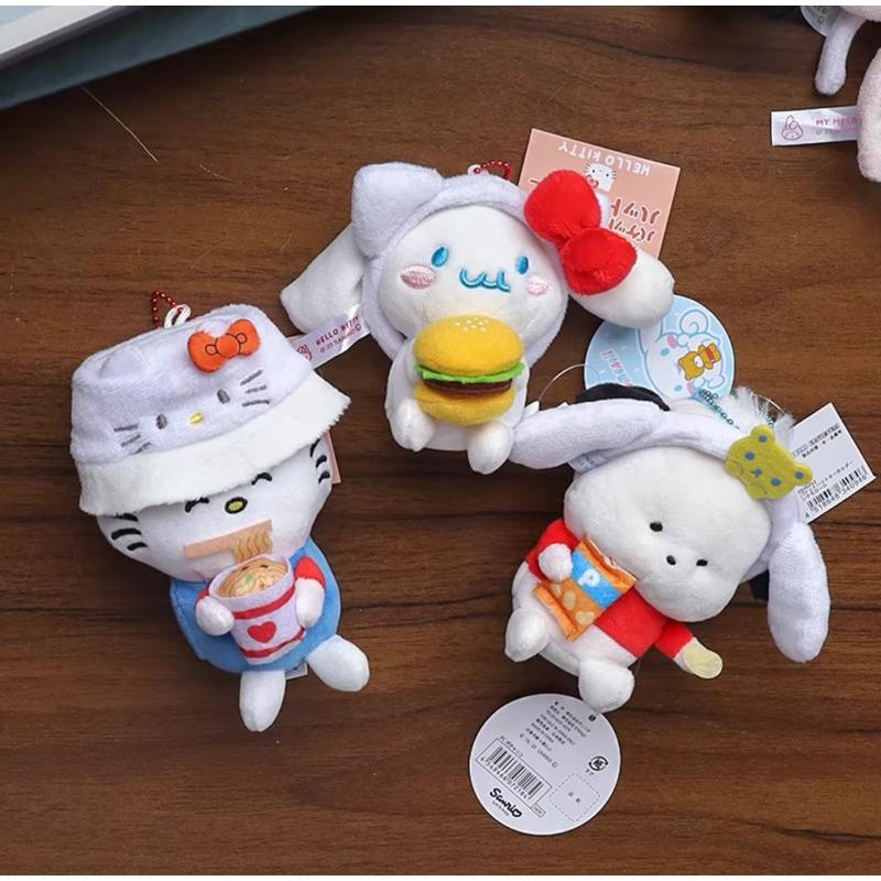 【沁的娃娃屋】❤️台灣出貨❤️三麗鷗漁夫帽&髮箍&胖頭套娃娃配件 娃娃吊飾 大耳狗 帕恰狗 庫洛米 美樂蒂 布丁狗 KT-細節圖4
