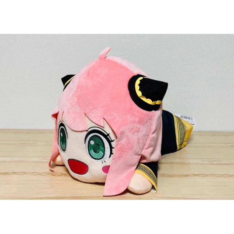 【沁的娃娃屋】❤️台灣出貨❤️日本正版SEGA景品安妮亞趴姿娃娃 擺飾 抱枕 靠枕 張開嘴 微笑 交換禮物 生日禮物-細節圖5