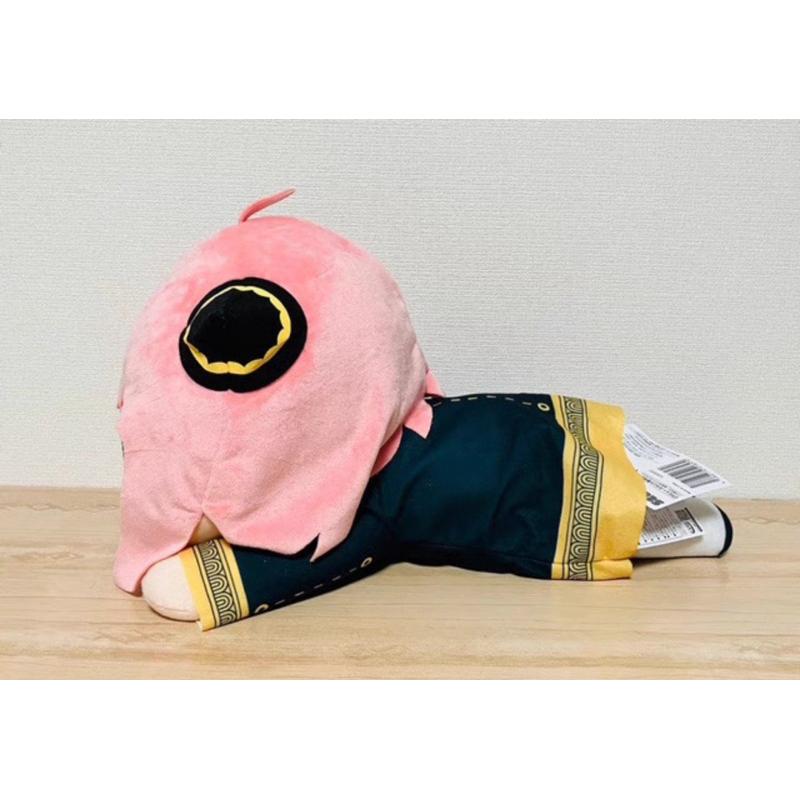 【沁的娃娃屋】❤️台灣出貨❤️日本正版SEGA景品安妮亞趴姿娃娃 擺飾 抱枕 靠枕 張開嘴 微笑 交換禮物 生日禮物-細節圖6