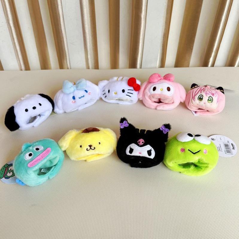 【沁的娃娃屋】❤️台灣出貨❤️三麗鷗澎澎帽娃娃配件 娃娃吊飾 擺飾 大耳狗 帕恰狗 庫洛米 美樂蒂 布丁狗 KT 漢頓-細節圖4